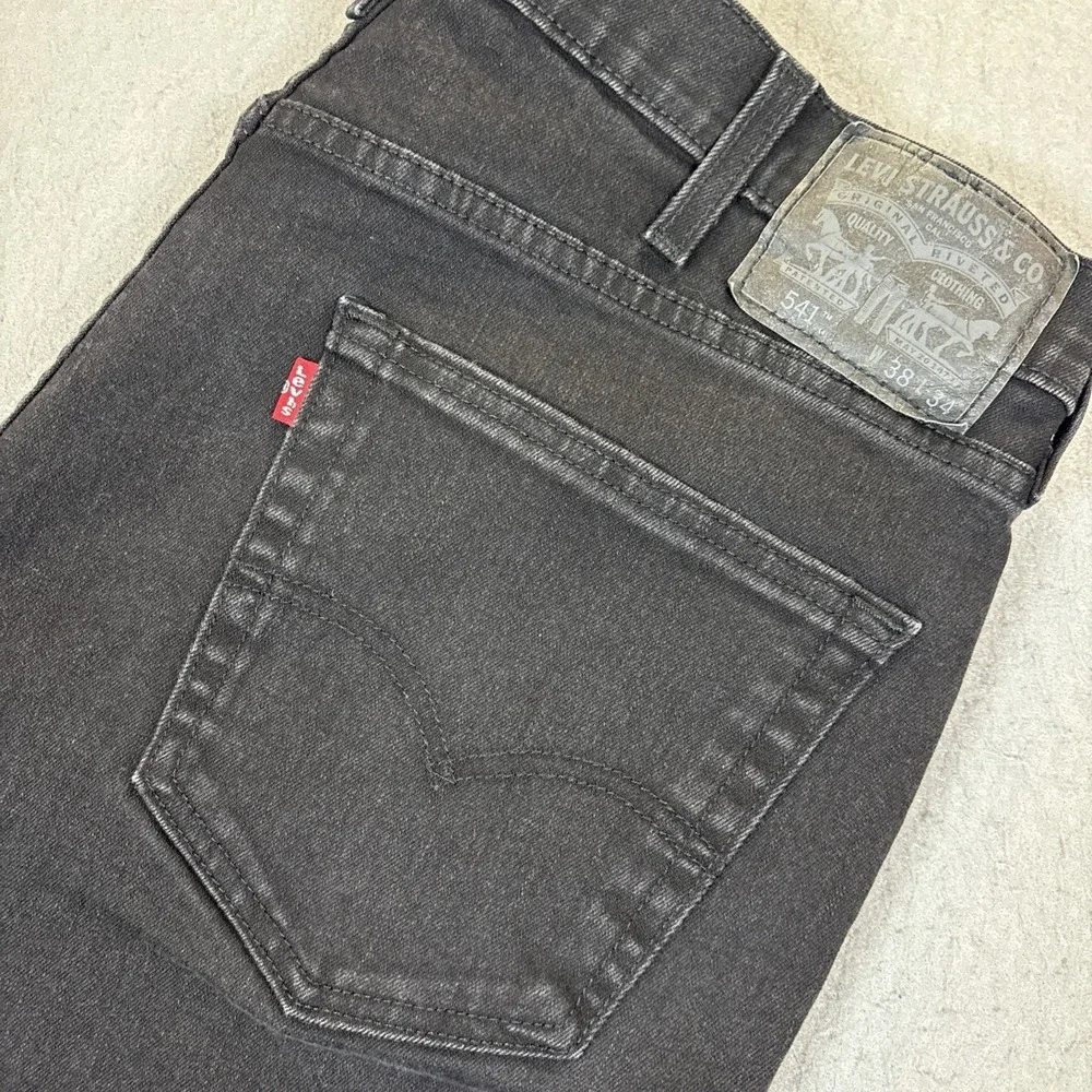 Levi's 541 Athletic Taper Men's Jeans Size 38x34 Black